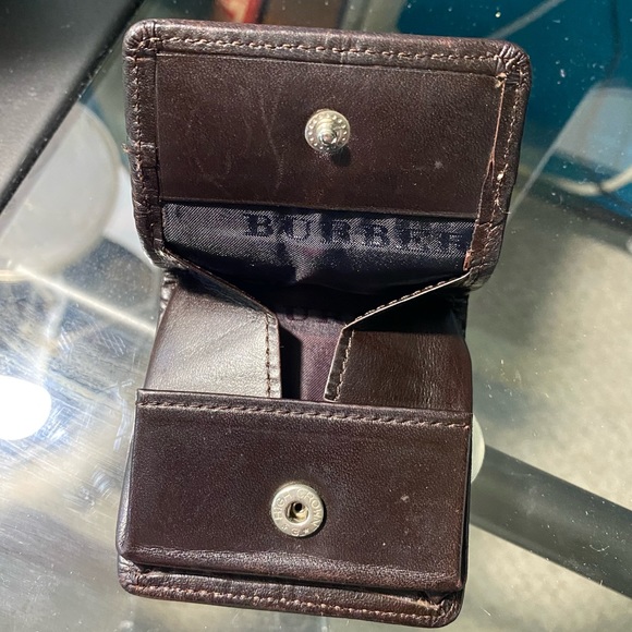 BURBERRY NOVA CHECK LEATHER classic print case WALLET 2385 - Picture 3 of 10